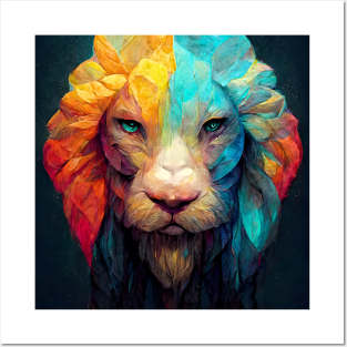 Lion Posters and Art